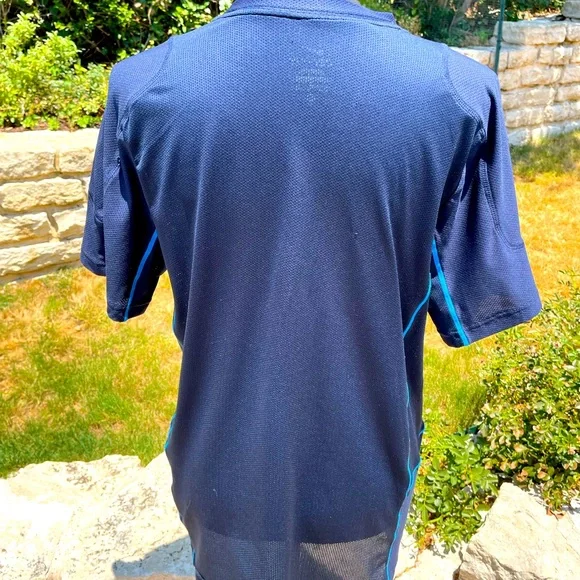 Nike, Dri-Fit, blue, short sleeve, Shirt, size XL - Picture 2 of 2
